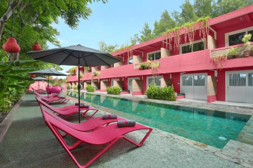 Gili Trawangan Hotel | PinkCoco Gili Trawangan - Constant Surprises - for Cool Adults Only