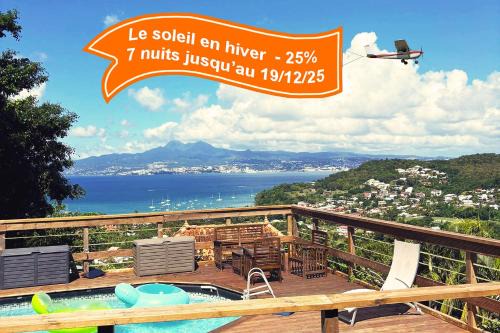 Trois-Ilets Apartment | Piscine et Vue Mer - F2 Cosy - Anse à l'Âne, 3-Îlets - Plage 5 min