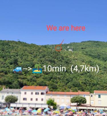 Mosenice House | Počitniška hiša Morski pogled