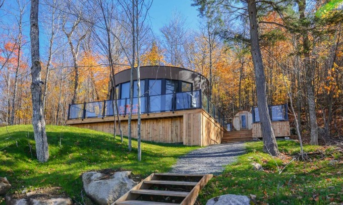La Conception Ski Chalet | Pod at Bel Air - Ideal for a couple - Jacuzzi & private sauna - Bbq - Fireplace