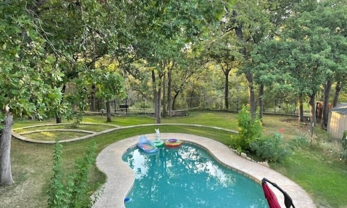 Manchaca House | Pool, 1 Acre, Cave, 5 Bedroom Oasis in S. Austin - Sleeps 15