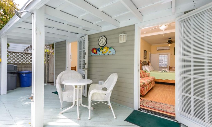 Downtown Villa | Poolside King Room Steps from Duval!