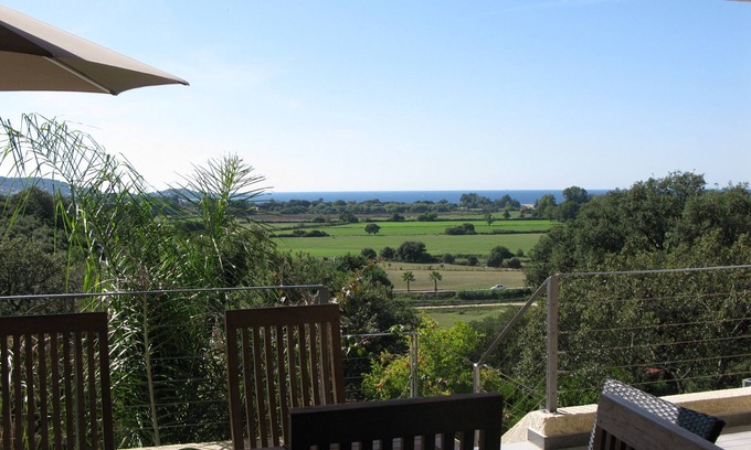 Porticcio Villa | PORTICCIO VIlla 150 m2 Impregnable sea view on the Ajaccio gulf beach nearby
