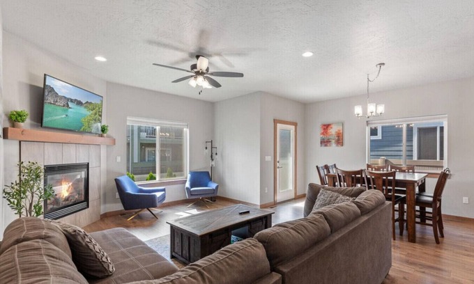 Post Falls House | Post Falls Hideaway New 4 Bedroom Home Short Term
