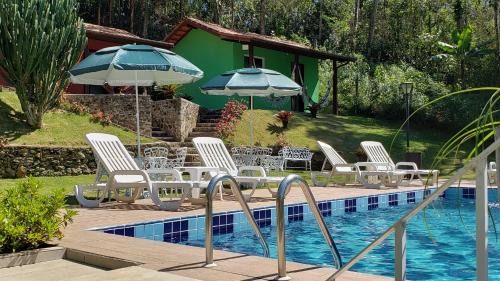 Lumiar Hotel | Pousada Beija Flor-Lumiar - Piscinas e Café