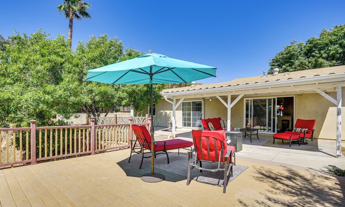 Poway House | Poway Retreat w/Stunning Sunset & Mountain Views!