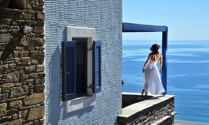 Andros Villa | Presidential Villa with Sea View in Andros