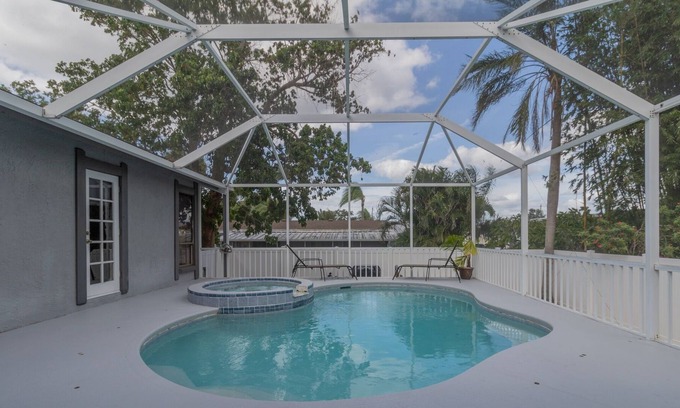 Whitney Beach House | Private 4 Bedroom Pool Spa Home Located on Palma Sola Blvd 4 Home by Redawning