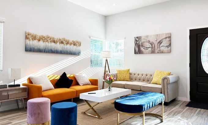 Granada Hills South House | Private, Charming 2BR/2.5BA House with Outdoor Patio