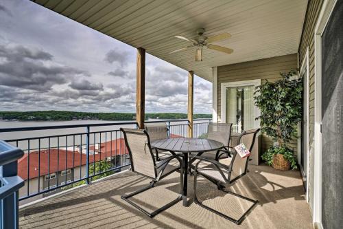 Lake Ozark Apartment | Private Deck and Community Perks Lake Ozark Condo