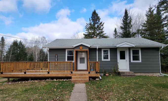 Park Falls House | Private getaway on 23 acres. Full access to snowmobile/UTV trails from property!