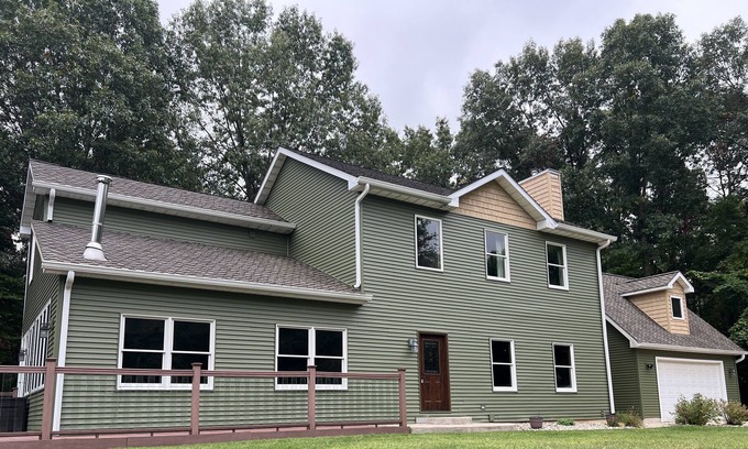 Lawrence House | Private getaway with pool and hot tub!