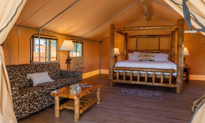 Tetonia House | Private Glamping Tent village nestled in the heart of the Teton valley, Idaho.