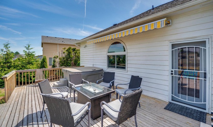 Grant County House | Private Hot Tub: Home Near Moses Lake Access