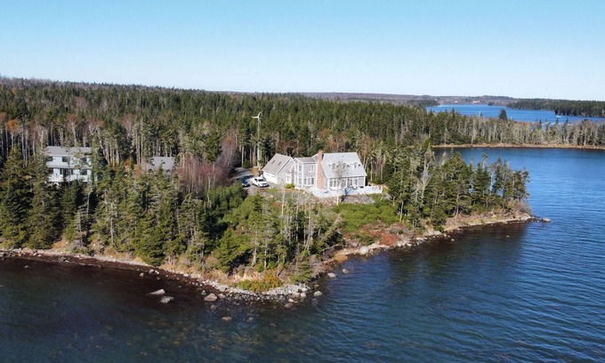 Addison House | Private Oceanfront Property with Panoramic Views on 6 acres