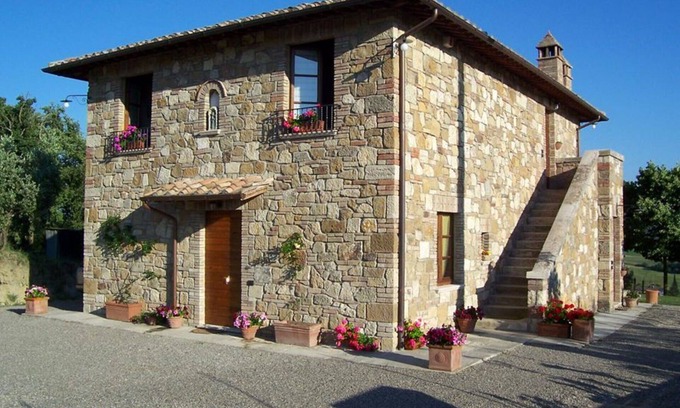 Chianciano Terme Villa | Private Villa with A/C, private pool, WIFI, TV, patio, panoramic view, close to Montepulciano