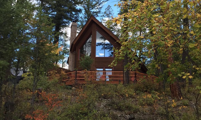 Whitefish Cabin | Private Whitefish, Montana A-Frame.