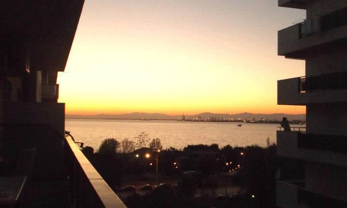 Thessaloniki Apartment | Promenade Apartment With Sea View