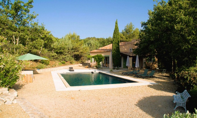 Goult House | Provence modern house (air conditioning), swimming pool with panoramic view