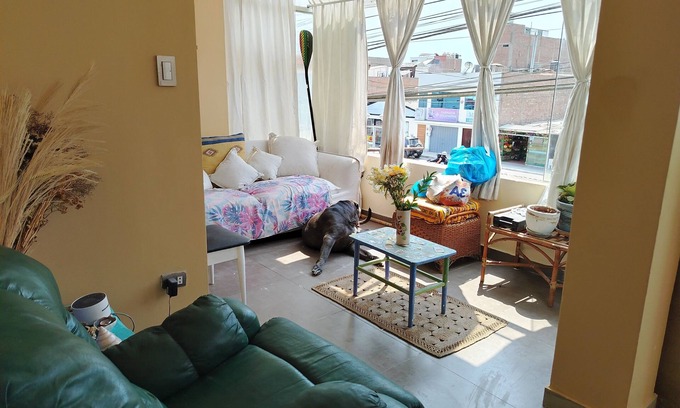 La Perla Apartment | Quaint 1-bedroom apartment in surf town Punta Hermosa with WiFi access