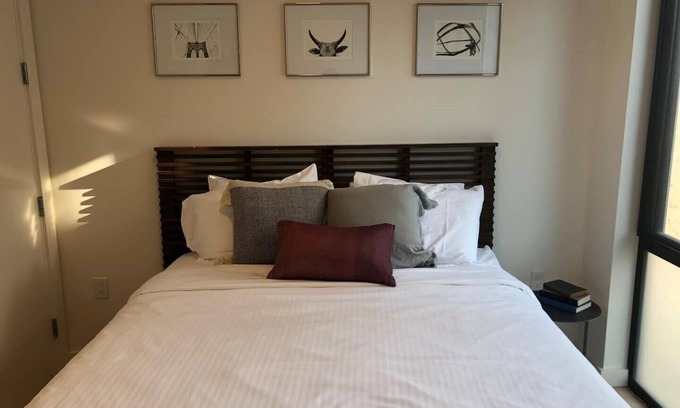 Civic Center Condo | Quiet and Lovely 2 Bed in Modern Building