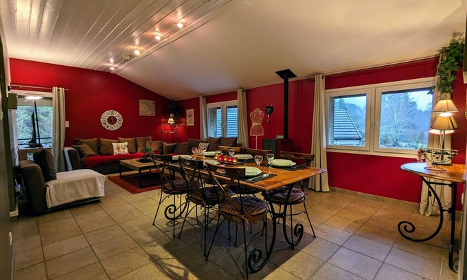 Travexin Cottage | Quiet cottage with zen garden, pool and hiking in the Vosges Park