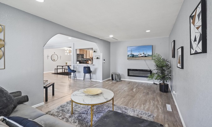 Security-Widefield House | Quiet Getaway: Serene Home w/Free Wine, Movie Theater, Game Room & Coffee Bar!