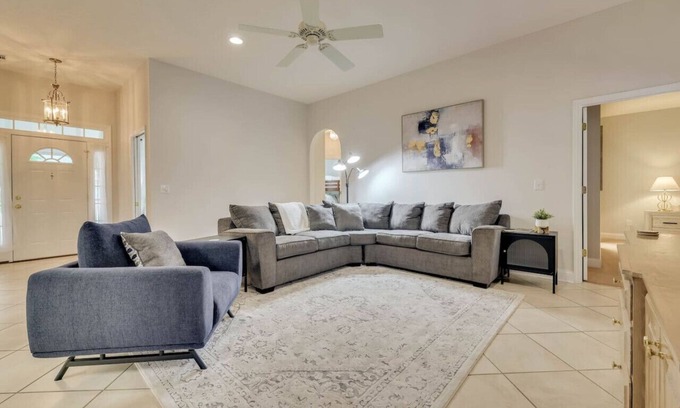 North Augusta House | Quiet Masters Oasis w/2King Beds