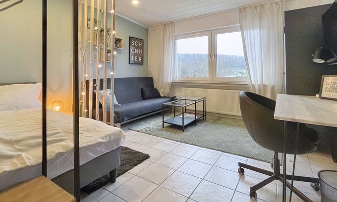 Esborn Apartment | Quiet natural paradise for 4 with kitchen desk and box bed