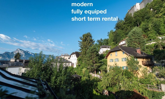Nonntal Apartment | Quiet Penthouse with balcony in the old town quarter Nonntal Salzburg Austria.