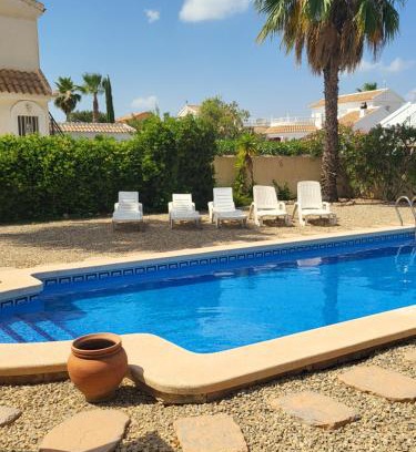 Mazarron Villa | Quiet Relaxing 3 bed 3 bath Villa for 8 Camposol Sect D