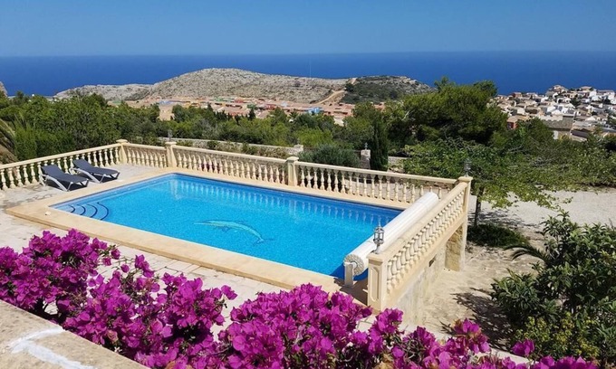 Cumbre del Sol Villa | Quiet villa in Cumbre del Sol with SEA VIEW and PRIVATE SWIMMING POOL