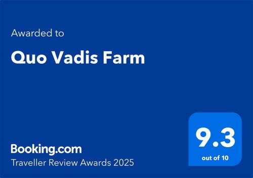 Turuk House | Quo Vadis Farm
