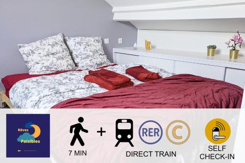 Les Gondoles Apartment | Rêves Paisibles Rubis - Choisy