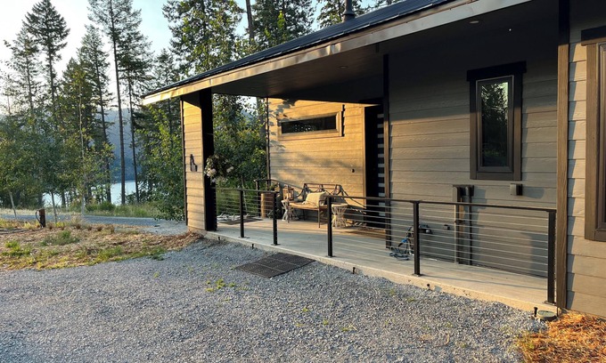 Sandpoint House | Rafter Ridge: A Modern Retreat - Stunning Lake Views - on 40 acres.