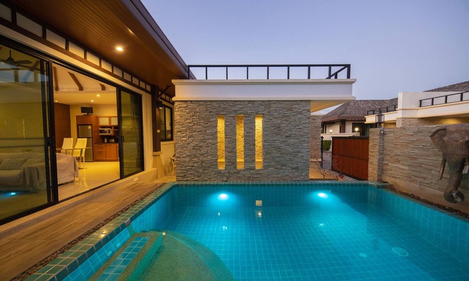 Rawai Villa | Rawai VIP Villas&water Park700m to beach