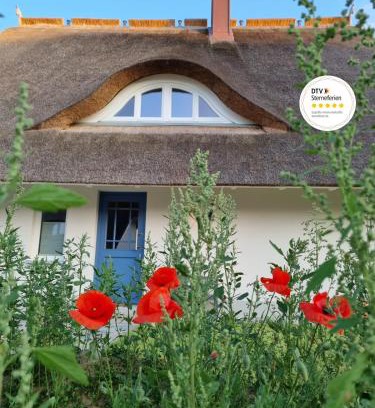 Am Salzhaff House | Reetsnacker - Ferienhaus mit Kamin, Sauna und Whirpool für 8 Personen