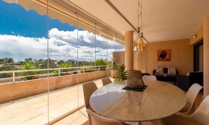Altea la Vella Apartment | Ref 106) Altea La Nova, apartment, 6 persons nice view, close to village and sea