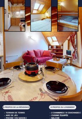 La Celle-sous-Gouzon Apartment | Refuge des pistes