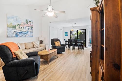 New Smyrna Beach House | Relaxing Beach Villa Walk to Ocean Plus 3 Pools, Tennis & Trails