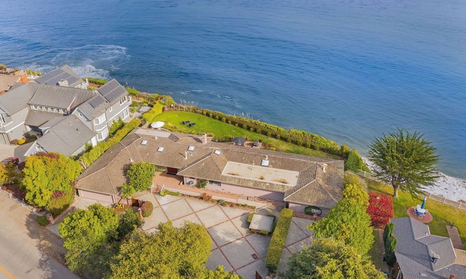 Opal Cliffs House | Relaxing Oceanfront Home near Beaches, Shopping, Dining, and Nightlife