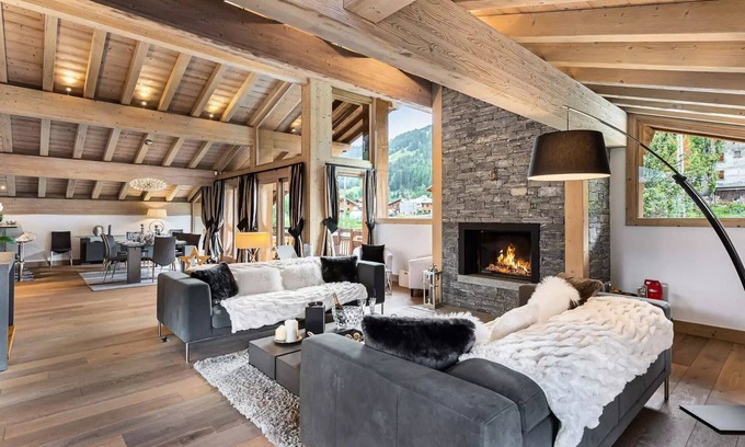 Le Praz Ski Chalet | Residence Grand Tetras Praz - Chalets for 14 People