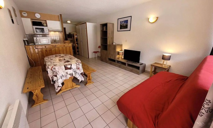 Bessans Apartment | Residence Le Soliet Ii - Studio for 4 people