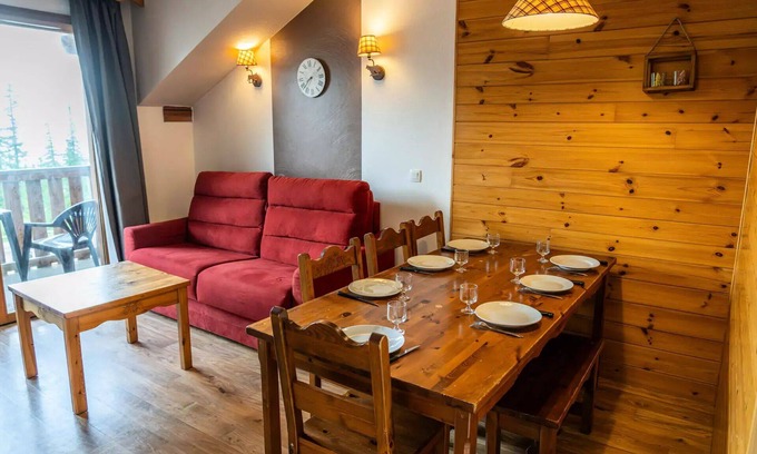 Les Orres Apartment | Residence Les Hauts De Preclaux - Comfortable apartment for 8 people