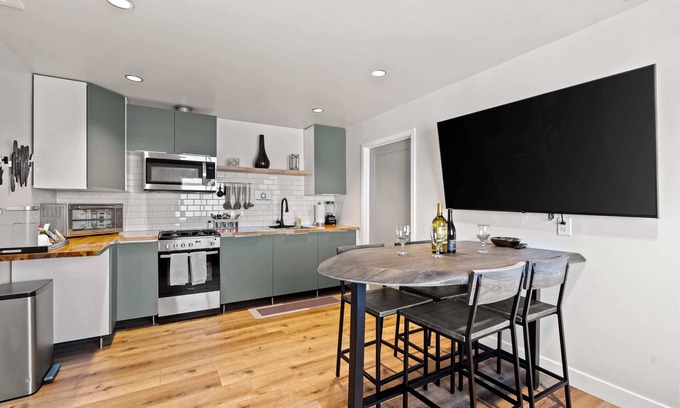 Stockton Hotel | Resort Perks: Lookout Suite + kitchen + game tent