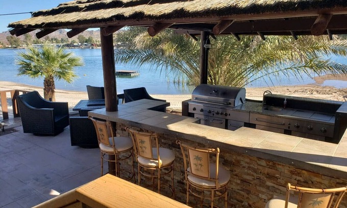 Parker Strip Villa | River Front Beach Villa 1 on the Colorado