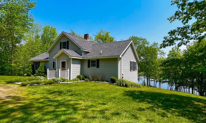 Stockton Springs House | Riverfront home w/deck, amazing views & firepit - near the best of Maine