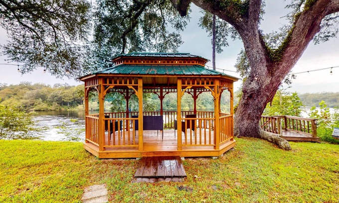 Bell House | Riverfront home with amazing views, private dock, boat house & boat lift