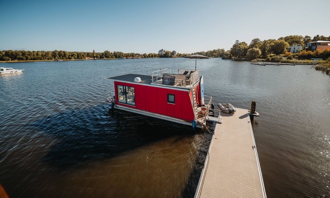 Oberhavel Boat Rental | Riverloft houseboat Flotinghouse Enola