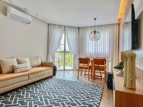 Riviera de Sao Lourenco Apartment | Riviera Sofisticado e Moderno - Enxoval Completo